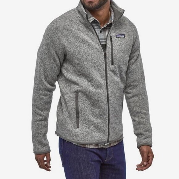 Patagonia Sz S Men's Better Sweater Jacket in Dark Grey Size Small - Picture 1 of 16